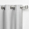 Set of 2 Indoor/Outdoor Solid Cabana Grommet Top Curtain Panels - Exclusive Home - image 4 of 4