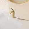 Grungis Single Handle Bathroom Sink Faucet,Bathroom Faucet for Home Sinks - 2 of 4