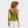 Women's Textured Tie-Front Tank Top - A New Day™ - 2 of 3