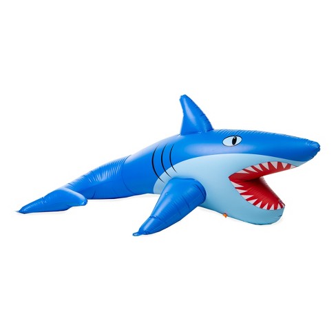 kryc 6 Pcs Inflatable Shark 32 Inch Long Inflatable Animals Shark Toys Blow  up Floating Shark Decorations Shark Pool Float for Little Teens Adults Oce