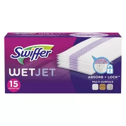 Swiffer WetJet Multi Surface Floor Cleaner Spray Moping Pads Refill - 15ct