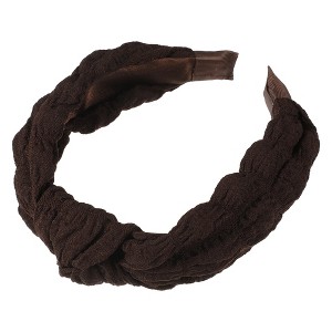 Unique Bargains Cute Makeup Puffy Spa Fabric Headband 1 Pc - 1 of 4