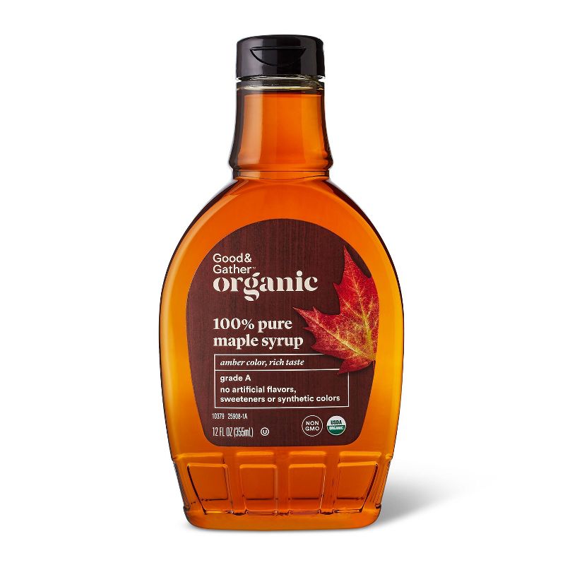 100% Pure Organic Maple Syrup - 12 fl oz - Good &#38; Gather&#8482;, 1 of 10