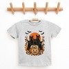 Black Cats Pumpkin Vintage - Toddler Short Sleeve Graphic T-Shirt and Youth Short Sleeve Graphic T-Shirt - 2 of 3