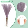 Unique Bargains Dried Plants Artificial Durable Small Fluffy Pampas Grass for Home, Office, Party 20 Pcs 21.7 Inch - 2 of 4