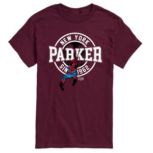 Men's - Marvel - Spider-man Peter Parker Short Sleeve Graphic T-Shirt - 1 of 4