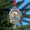 Collections Etc Christmas in Heaven Memorial Photo Ornament Pewter - 2 of 3