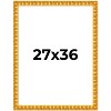 PosterPalooza | 27x36 Bamboo Picture Frame, UV Acrylic, 4 Finishes - Brown, Black, Gold, and Natural - 2 of 4