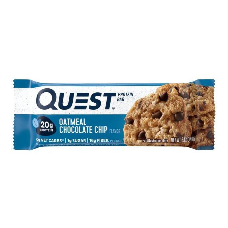Quest Nutrition Protein Bar - Oatmeal Chocolate Chip, 3 of 8