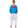 Seven Times Six Disney Donald Duck Union Suit Adult Kigurumi Hooded One Piece Pajama Multicolored - 2 of 4