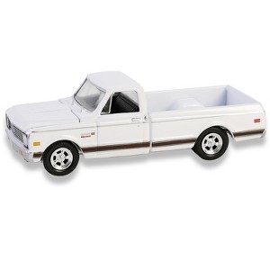 1972 Chevrolet Cheyenne C10 Short Bed Pickup Truck White "Hobby Exclusive" Series 1/64 Diecast Model Car by Greenlight - 1 of 1