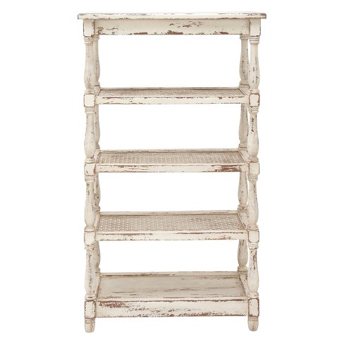 White and on sale wood shelves