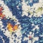 blue multicolor