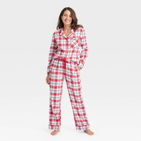 Target red plaid pajamas sale