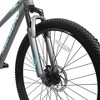 VASIP "26" Gray Mountain Bike for Adults & Teens - High Carbon Steel Frame, 21-Speed, Front/Rear Disc Brakes, 26x2.125" Tires, MTB - 4 of 4