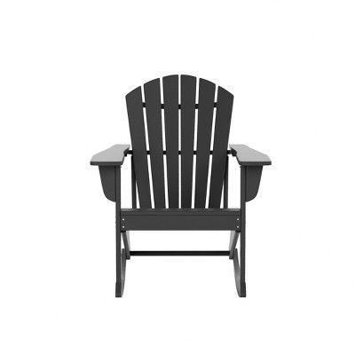 WestinTrends Outdoor Patio Poly Adirondack Rocking Chair Rocker