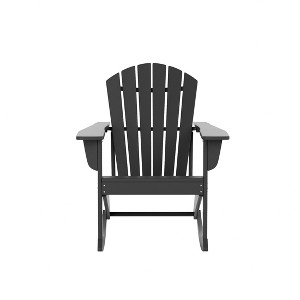 WestinTrends Outdoor Patio Poly Adirondack Rocking Chair Rocker - 1 of 3