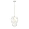 Savanti Modern Tulip Pendant Light - Matte Black, 1-Bulb, Damp Rated, 12" x 16.5" - 4 of 4