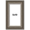 PosterPalooza | Panoramic Weathered Black Picture Frame - UV Acrylic, Foam Board Backing, Hanging Hardware - 2 of 4