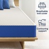 Boyd Sleep 8" Medium Firm Memory Foam Spring Hybrid Mattress - Cooling Gel Foam, Quiet Pocket Springs - 2 of 4
