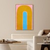 Art Remedy Isnt that Sweet Modern Color Block Abstract Wall Art Framed - 2 of 4