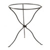 Achla Designs 28.5" Hammered Bird Bath with Wrought Iron Folding Ring Stand Copper - image 3 of 4