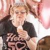 Elope Birthday "50" Silver Spakle Tiara Adult Crown - 4 of 4