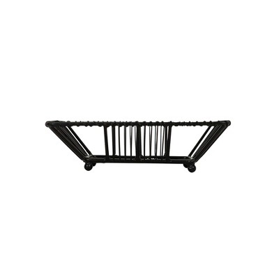 Wire Soap Dish Black Metal by Foreside Home & Garden