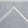 Viscose Cotton Blend Medium Weight Soft Textured Ribbed Towel Set by Blue Nile Mills - 3 of 4