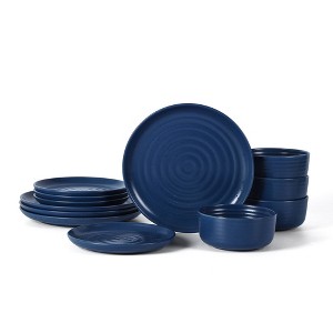 Earth & Clay 12pc Ion Stoneware Dinnerware Set - 1 of 4