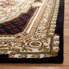 Classic CL755 Hand Tufted Accent Rug Black 3' X 5' - Safavieh. - 3 of 4