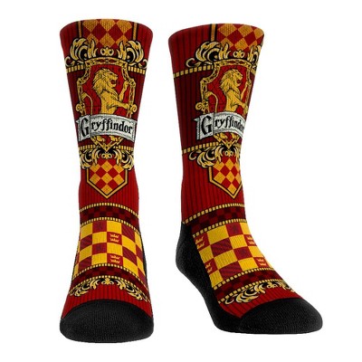 Harry Potter Regal Banner - Gryffindor Crew Socks