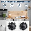 COZONY 2 Tier Washer Dryer Countertop, Laundry Room Organization Storage Topper with Edge - 3 of 4