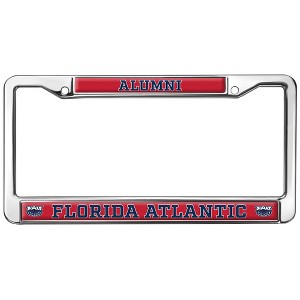 Florida Atlantic Alumni Logo Full Size Standard License Plate Metal Frame - 1 of 4