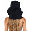 Anna-Kaci Womens Sun Hat Wide Brim Bucket Hats with Neck Flap and Ponytail Hole for Summer Beach Fishing Hiking - 3 of 4