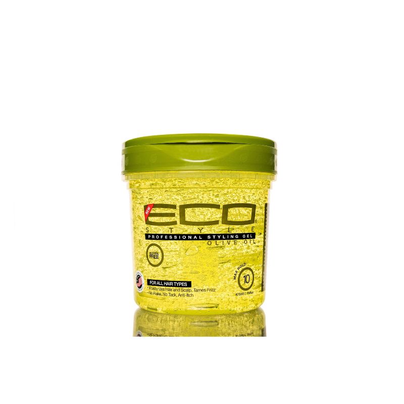 ECO STYLE&#160;Professional Olive Styling Gel - 16 fl oz, 3 of 6