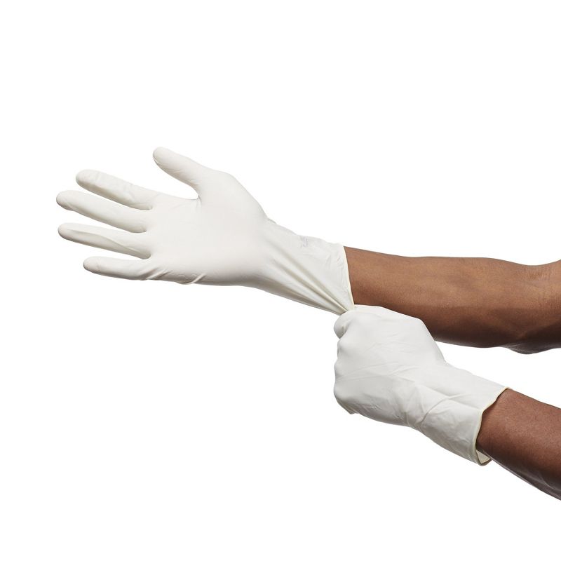 McKesson Perry Performance Plus Disposable Sterile Latex Surgical Glove Standard Cuff Length Size 9, 4 of 6