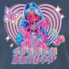 Women's - LOL Surprise! - Splash Beauty w/ Butterflies & Hearts Juniors Fitted Graphic T-Shirt - 2 of 3