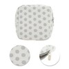 Unique Bargains Versatile Square Dots Travel Makeup Bag 1 Pc - 4 of 4