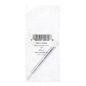 Hillman 1/4 in. D X 0 in. L Steel Round Head Setting Tool Drop-In Anchor 1 pk - 1 of 1