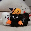 BABYYER 8 Inch Halloween Plush Toy, Cute and Weird Pumpkin, White Ghost, Demon and Bat Dolls, Cotton Plush Pillow Gifts for Girls and Boys - 3 of 4