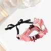 Unique Bargains Electroplated Half-face Party Mask 1 Pc - 4 of 4