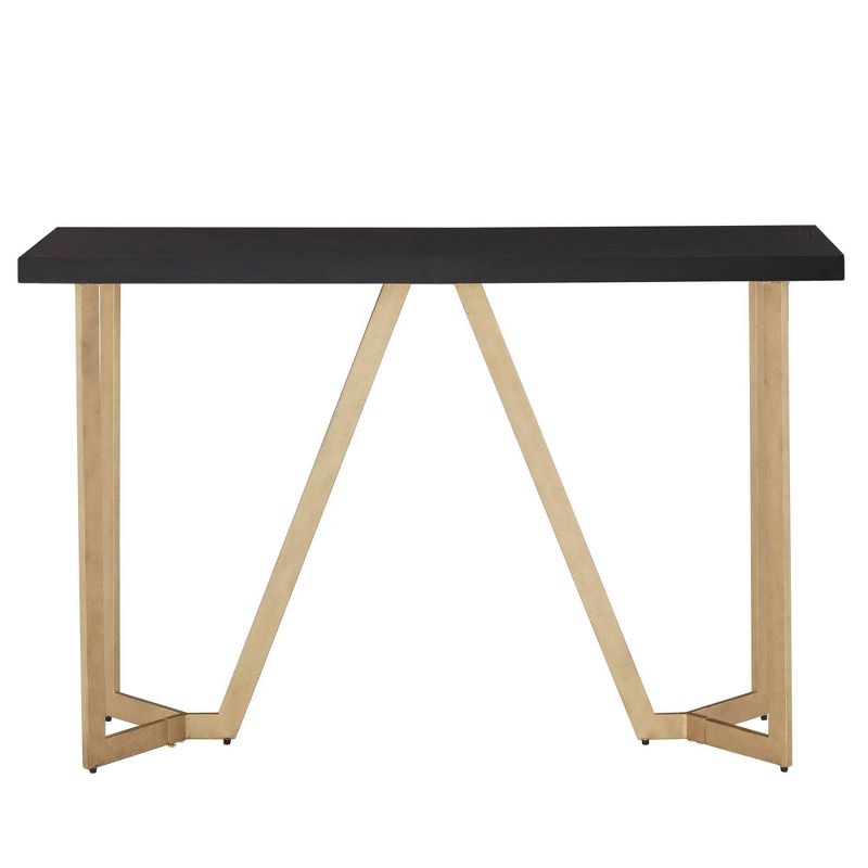 Karianne Metal Base Sofa Table Black/Gold - Inspire Q, 4 of 8