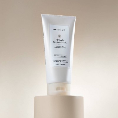 Naturium KP Body Scrub & Mask for Sensitive Skin, Unscented, 8 oz