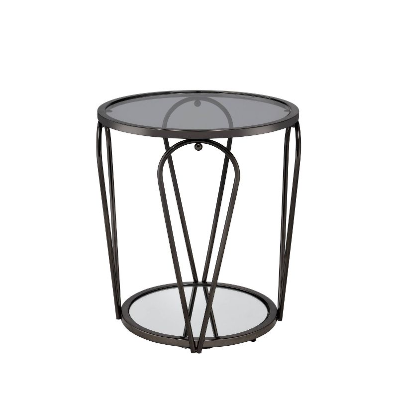 Kuut Contemporary Round End Table - HOMES: Inside + Out, 5 of 7