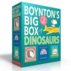 Boynton's Big Box of Dinosaurs (Boxed Set) - (Boynton on Board) by  Sandra Boynton (Board Book) - 1 of 1