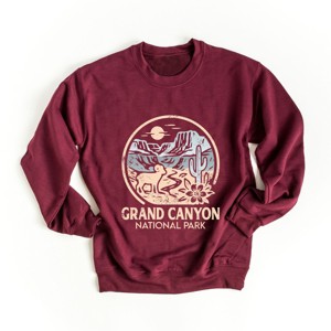 Grand Canyon National Park Two-Toned Circle - Women's Graphic Sweatshirt - 1 of 4