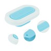 Unique Bargains Bathroom Detachable Handle Shower Brush 4.37"x2.44"x1.34" 1 Pc - 3 of 4