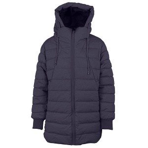 Spire By Galaxy Women's Modern Fit Heavyweight Long Parka Jacket w/ Non-Detachable Hood - 1 of 1