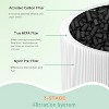 Nispira B-D02L Filter Replacement for MOOKA KOIOS Air Purifiers, VEWIOR B-D02U Air Purifier 3-in-1 HEPA Activated Carbon, 1 Pack - 3 of 4